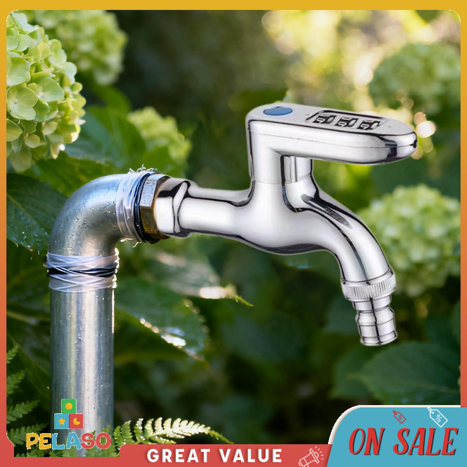 Pelaso Outdoor Faucet Lockable Handle with 3 Digit Code Lock Antifreeze Rustproof Upgraded 1/2 inch Male Thread for Washing Machine ราคา 181 บาท*ส่งฟรี