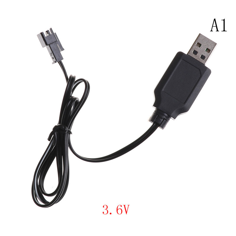 Jcika Dc 3.6V-7.2V RC battery pack USB Charger Adapter cho điều khiển từ xa xe - 3