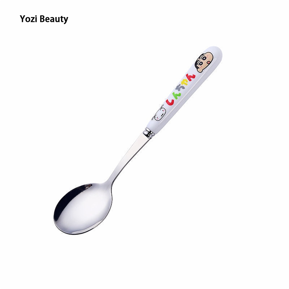 TIANLEYU A set of ceramic chopsticks with a photo of a new and old stainless steel pencil boy printed on it ราคา 38 บาท*ส่งฟรี