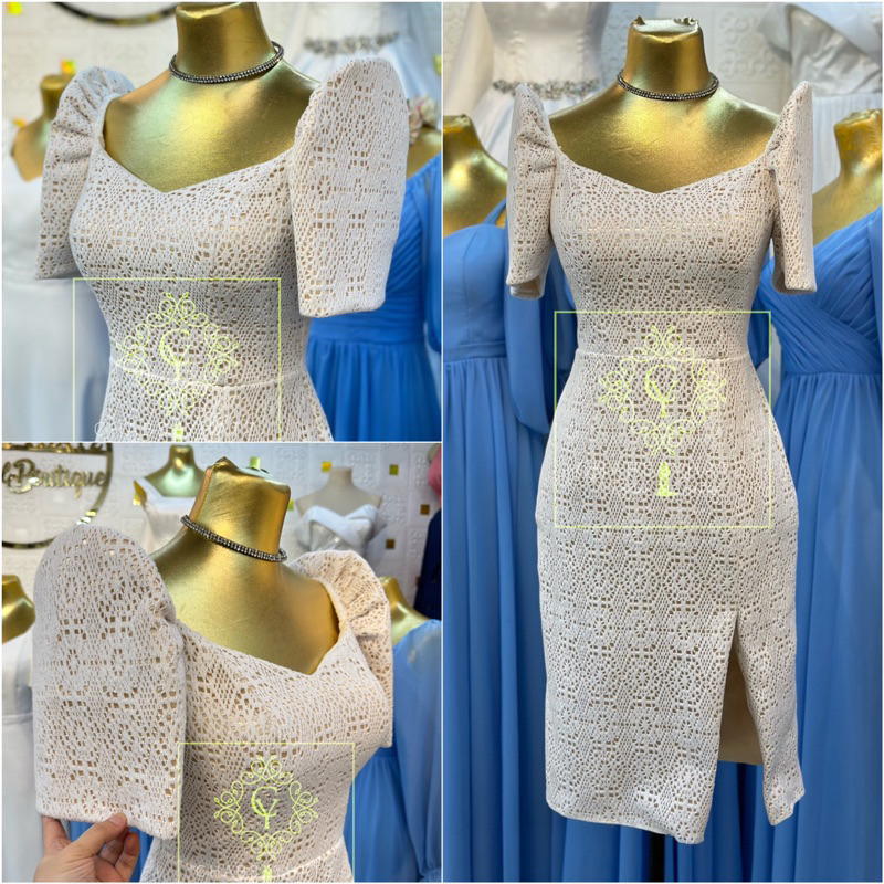 mango green dress Tango Mango Green Waves Upf50 Cap Sleeve Shift Dress - Green Blue main image 0