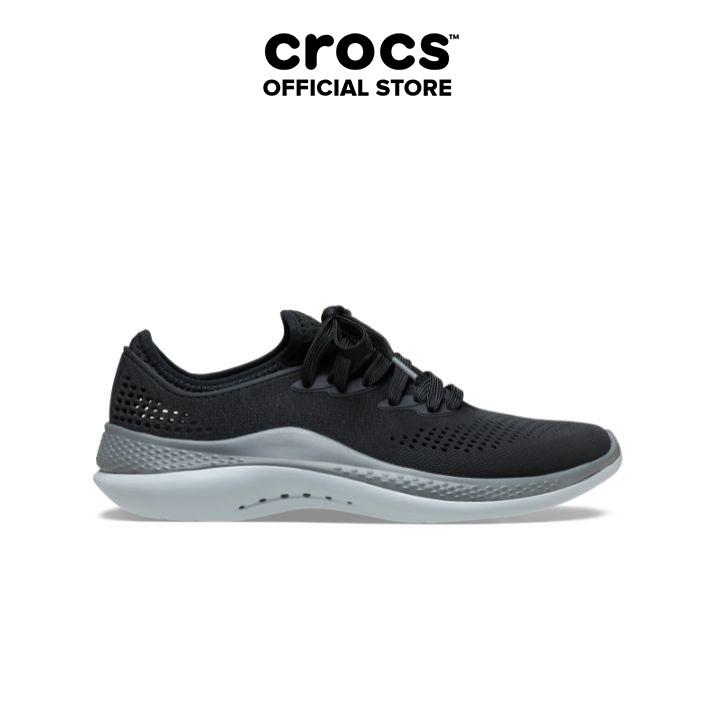 Giày Thời Trang Nữ Crocs Pacer Literide 360 - Black/Slate Grey