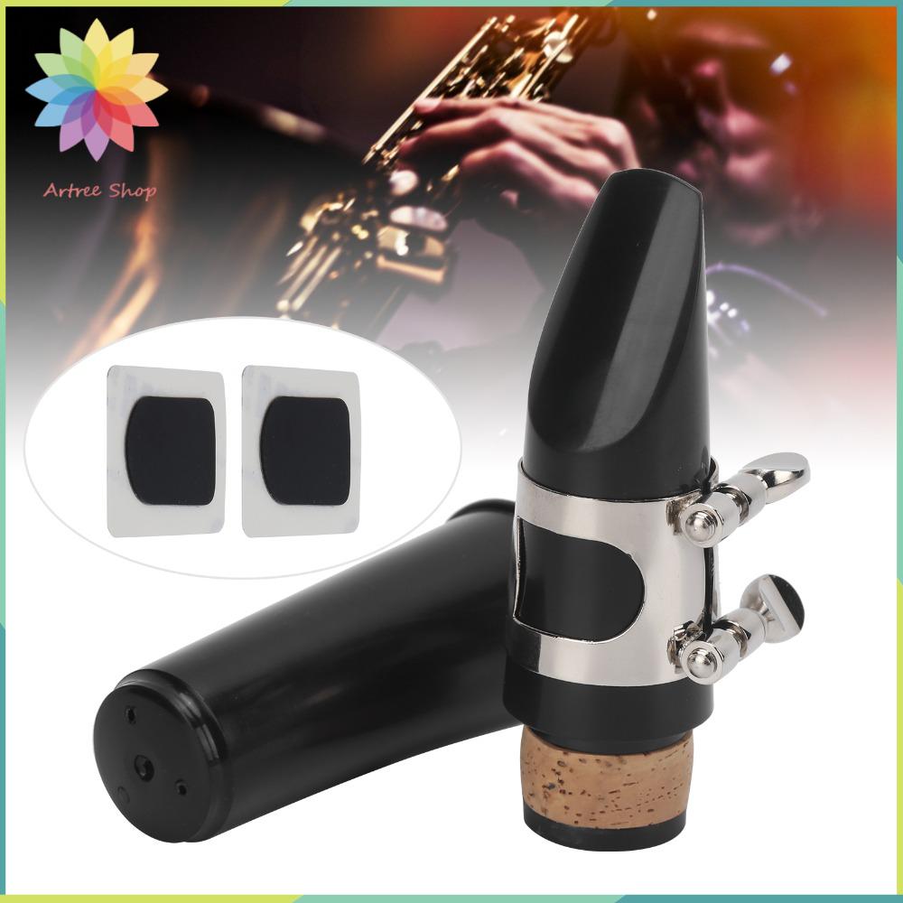 HETU070703. ​ 2.5 Sức Mạnh Cây Gậy ​ ​ Bộ miệng kèn clarinet Dây buộc  loại ​ ​ Đen ​ Bộ dụng cụ nhạc cụ hơi gỗ ​ Di động ​ Nắp nhựa ​ ​ Miếng gạt Clarinet Bb ​ Biểu diễn và bảo trì kèn clarinet ​