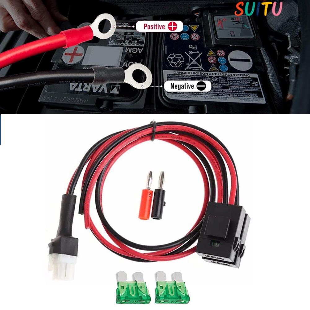 SUITU Professional Grade 30Amp DC Power Cord Designed for Radio Transceivers ราคา 342 บาท*ส่งฟรี