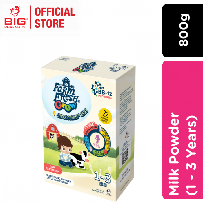 FARM FRESH GROW POWDER (1-3 YEARS) 800G