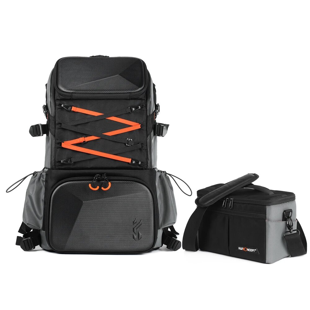 sfhdghsf K&F Concept Large Camera Backpack Fits 17 Inch Laptop DSLR Camera Bag 25L Anti-Theft Waterproof with Rain Cover for Women Men ราคา 11,953 บาท*ส่งฟรี
