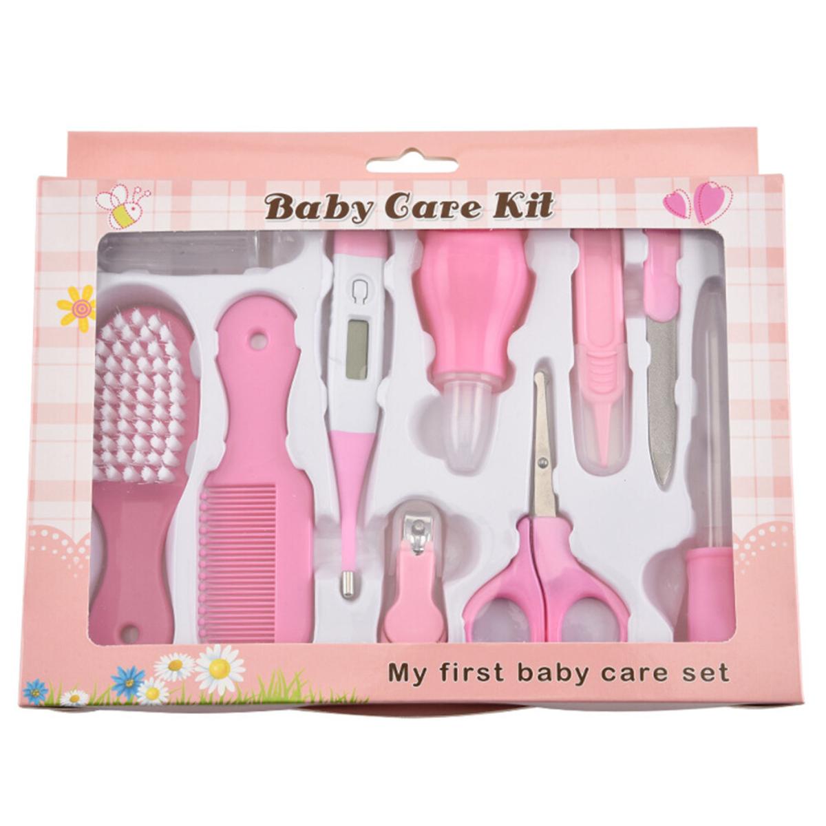 Care Kit 10-in-1 Newborn Baby: Complete for Healthcare Grooming & Mother Baby Set Infant