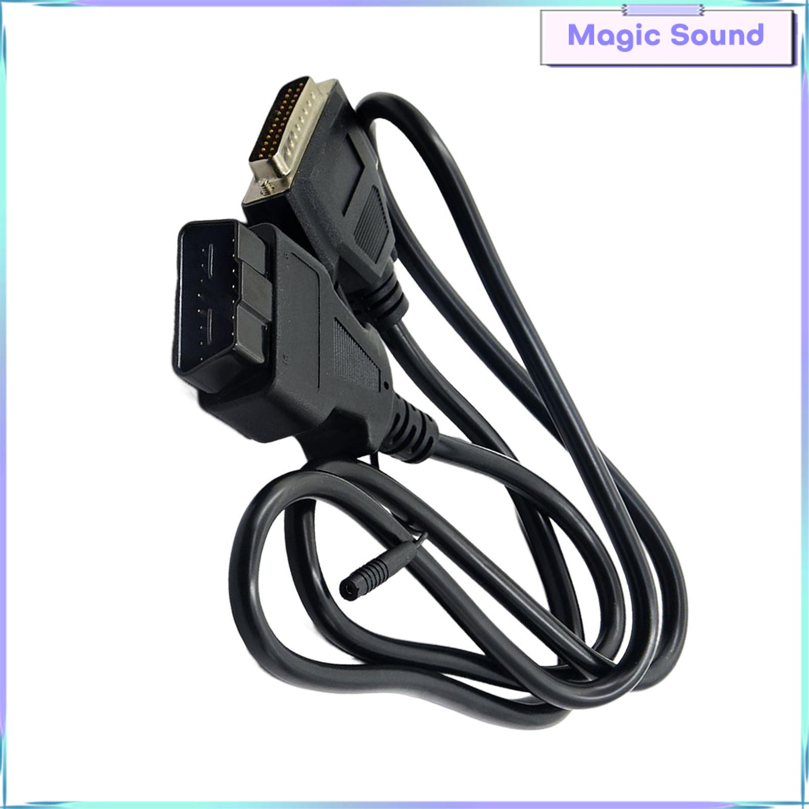 Âm thanh kỳ diệu chính OBD2 cáp trực tiếp thay thế kiểm tra cáp nối phụ tùng 16pin phù hợp cho kess V2 Cáp chẩn đoán kéo dài công cụ Chẩn đoán ổn định
