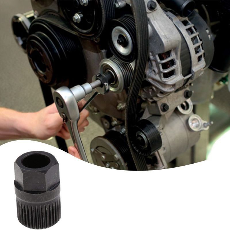 33 gigi Alat Pelepas Katrol Generator Segi Enam Alat Pelepas Katrol Roda Bebas Kopling Alternator Berkualitas Tinggi Untuk Mobil Toyota Honda Harga 19,999 rupiah*Gratis Ongkir