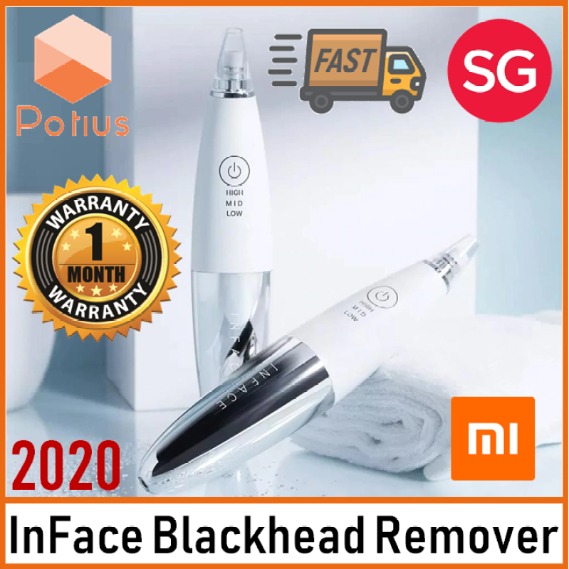 Buy Xiaomi InFace Blackhead Remover MS7000 Unisex.Rechargeable. Interchangeable Heads. Deep Cleansing Instrument. New Ergonomic Design Singapore