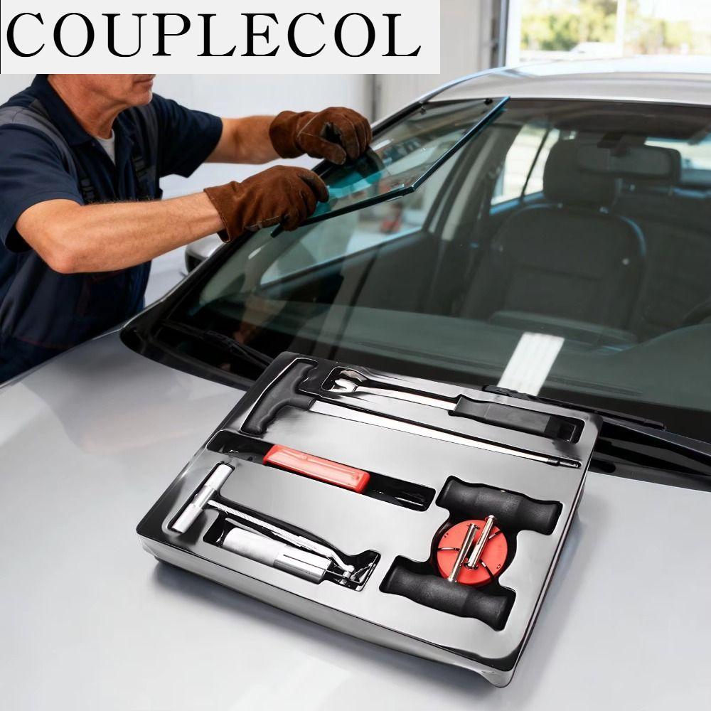 COUPLECOL Công suất cao Dụng cụ tháo kính ô tô Thép hợp kim Phổ quát Dụng cụ tháo kính chắn gió Kính đơn Tiết kiệm sức lao động Dụng cụ lắp đặt kính chắn gió Sửa chữa ô tô Giá 633,312 Đồng*Miễn phí vận chuyển