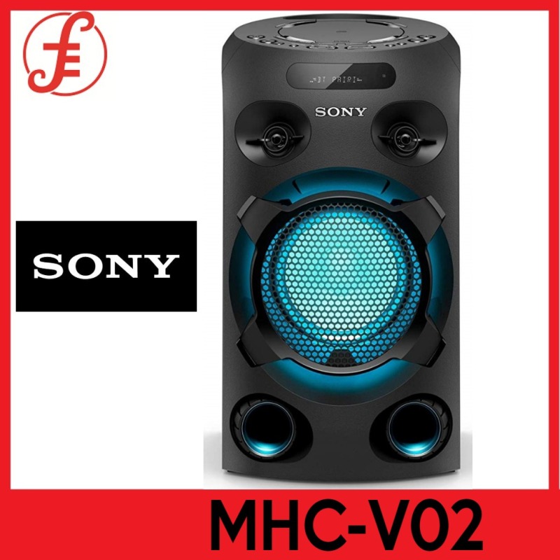 Sony MHC-V02 Home Audio Portable Party Speaker with Bluetooth Karaoke and Jet Bass Booster 1YW BY SONY (V02 MHCV02) Singapore