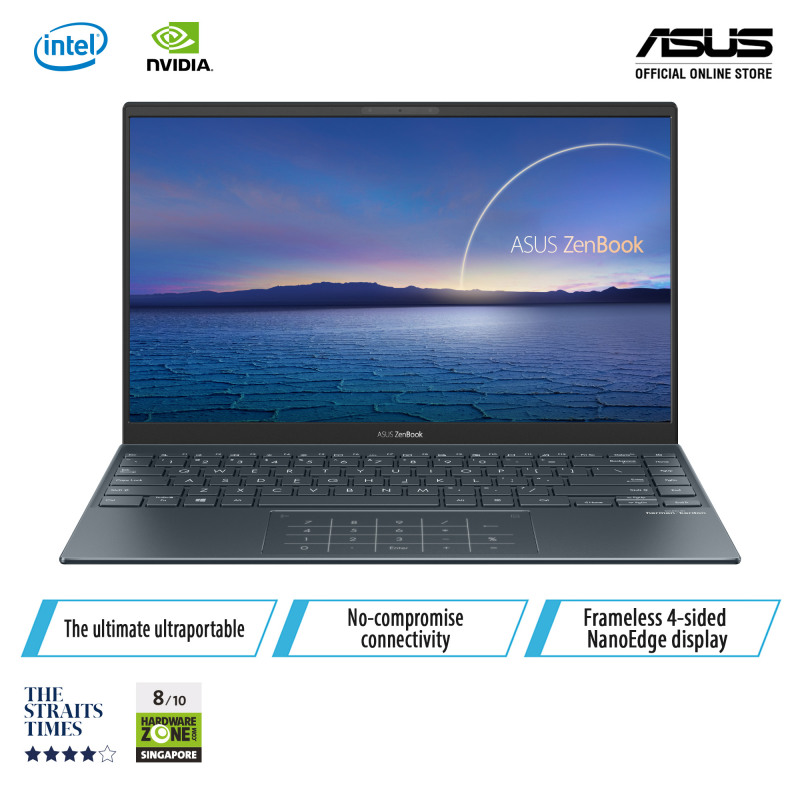 ASUS UX425EA-KI419T/ 14.0LED Backlit/ FHD (1920 x 1080) 16/Intel® Core™ i5-1135G7 / 8GB LPDDR4X on board/512GB M.2 NVM