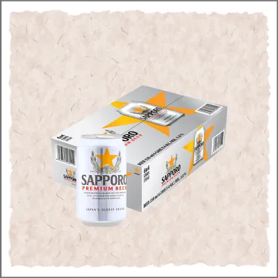 [24 x 330ml] Sapporo Beer Can