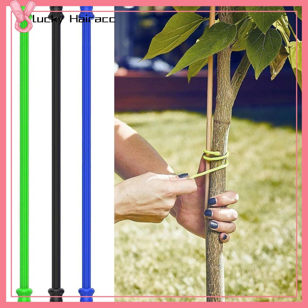 LUCKY HAIRACC Dây đeo Dây buộc xoắn cao su Sắp xếp Tái sử dụng Dây buộc cáp Phụ kiện 12inch Cà Vạt Cao su