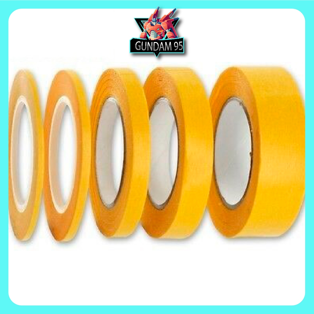 Băng keo che sơn 3m 2mm/3mm/4mm/5mm/6mm/7mm/8mm/9mm/10mm dài 50 mét