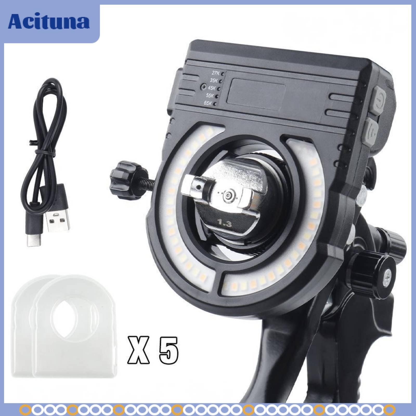 Acituna Spray Painting Light Adjustable Color Workshop Work Lamp Dual Brightness Universal Clamp Plastic Supplement for Spray Giá 654,754 Đồng*Miễn phí vận chuyển