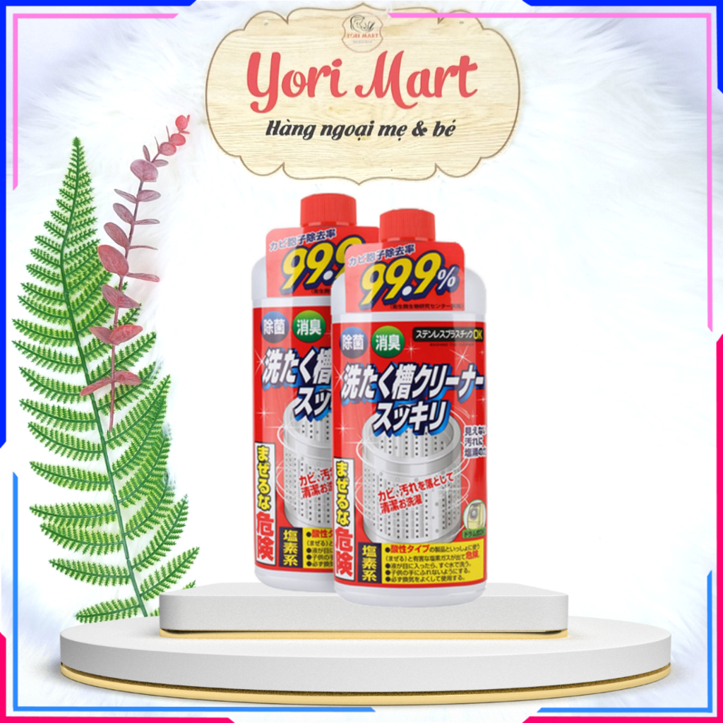 Nước tẩy lồng giặt Rocket Soap chai 550ml Nhật Bản