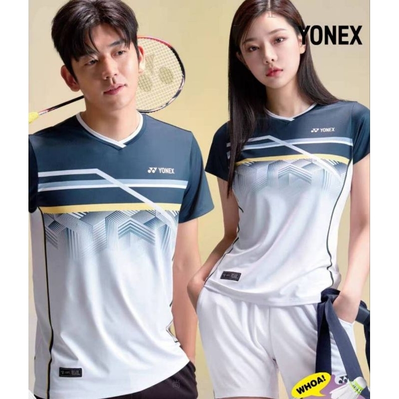 รุ่นไหม่ล่าสุด2024ผ้าดี แท้ สวยที่สุดและส่งไว เสื้อกีฬาyonex โกดังเมืองไทยเสื้อแบด เทนนิส ทีมชาติเกาหลีใต้รับประกัน ราคา 245 บาท*ส่งฟรี