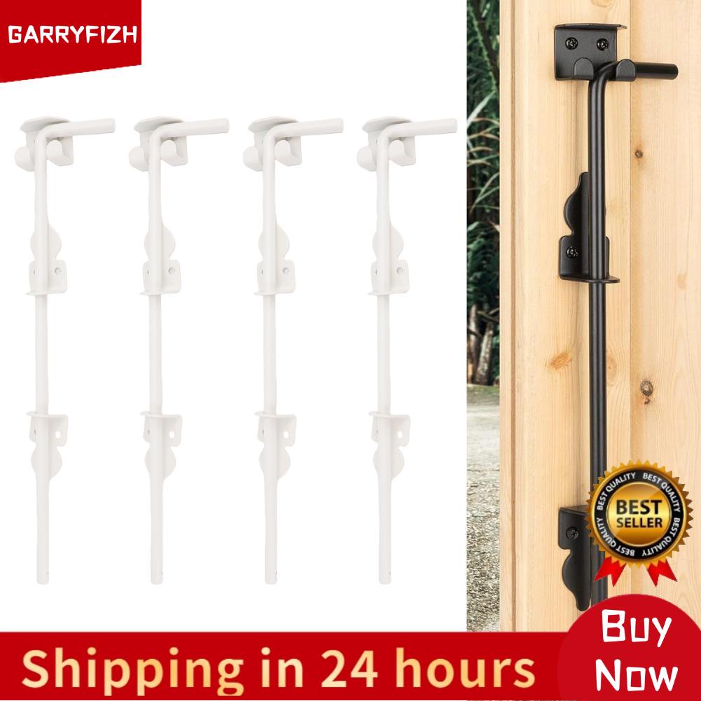 GARRYFIZH 18 Inch Fence Gate Drop Rod Heavy Duty Gate Drop Pin Heavy Duty Ground Pin Set for Wood Metal Fence Door Gate Drop Pin for Holding Gate to The Ground Gate Hardware Bolts ราคา 1,657 บาท*ส่งฟรี
