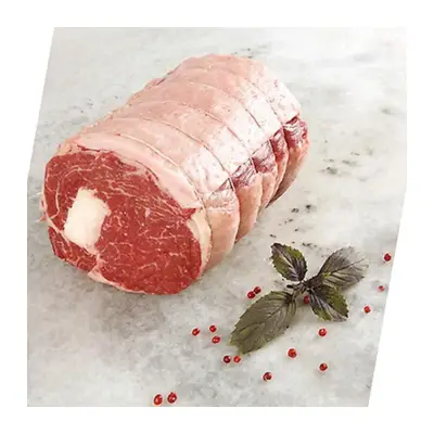 Master Grocer Australia Grassfed Beef Striploin Roast String Tie 1.5kg