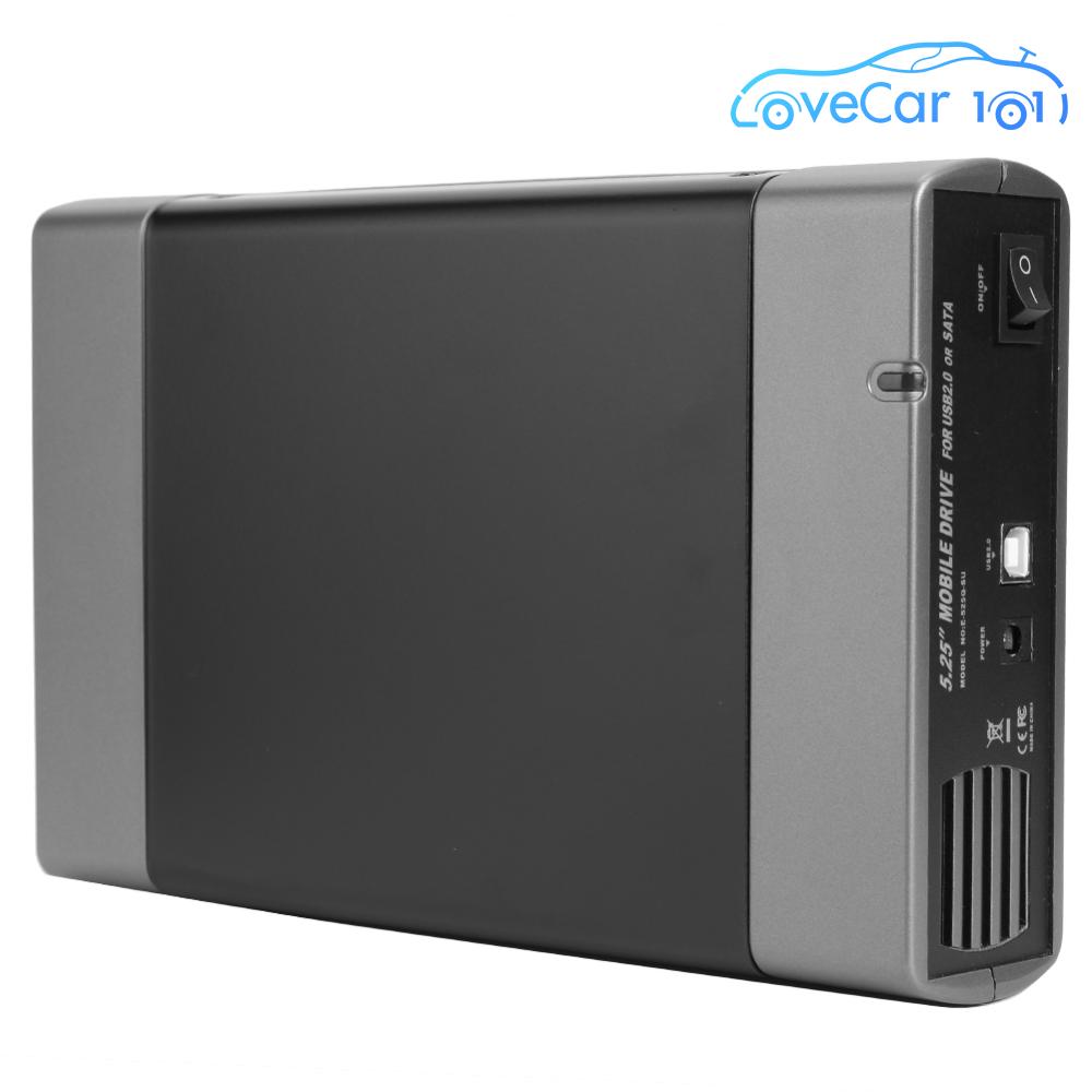5.25inch External Hard Drive Enclosure USB3.0/2.0 To SATA 8TB External Hard Drive Case Support DVD SSD HDD Hard Disk Box 16 Speed Recording ราคา 1,204 บาท*ส่งฟรี