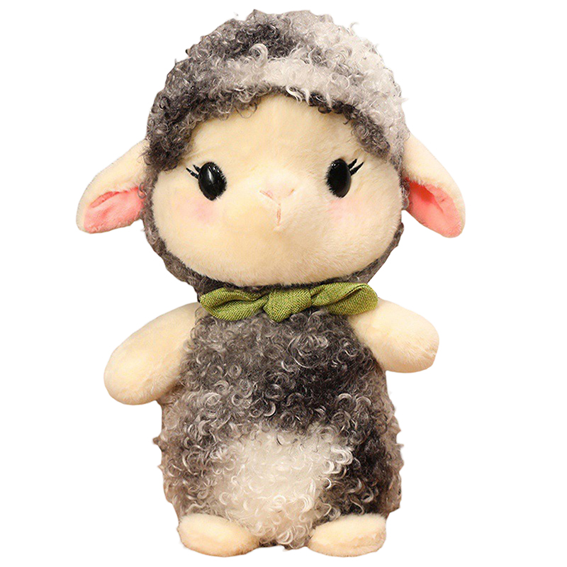 Boyroom 2023 New bằng lông cừu sang trọng Đồ chơi dễ thương cừu Thú nhồi bông búp bê hoạt hình trước khi đi ngủ người bạn món quà sinh nhật cho người lớn và trẻ em