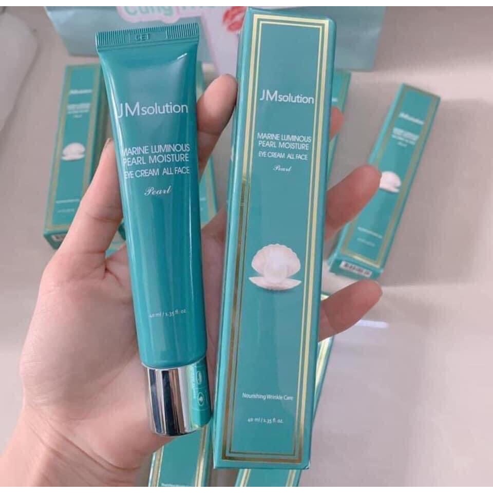 Kem Dưỡng Mắt JM Mờ Thâm Giảm Bọng Mắt Solution Marine Luminous Hàn Quốc - 40ml - CHÂT LƯỢNG HÀNG ĐẦU, SẢN PHẨM ĐẠT CHUẨN ĐƯỢC KHÁCH HÀNG ĐÁNH GIÁ CAO, ƯA CHUỘNG TRÊN THỊ TRƯỜNG MỜI KHÁCH YÊU TRẢI NGHIỆM