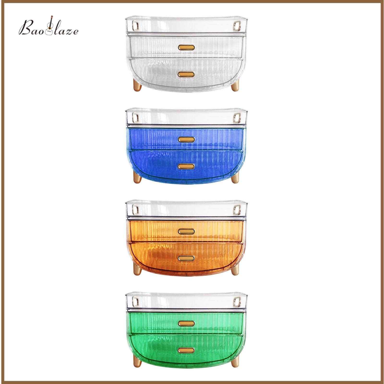 Makeup Cosmetic Organizer Table Storage Box Cosmetic Display Cases Cosmetic Display Portable Cosmetic Storage Box for Bedroom ราคา 1,578 บาท*ส่งฟรี