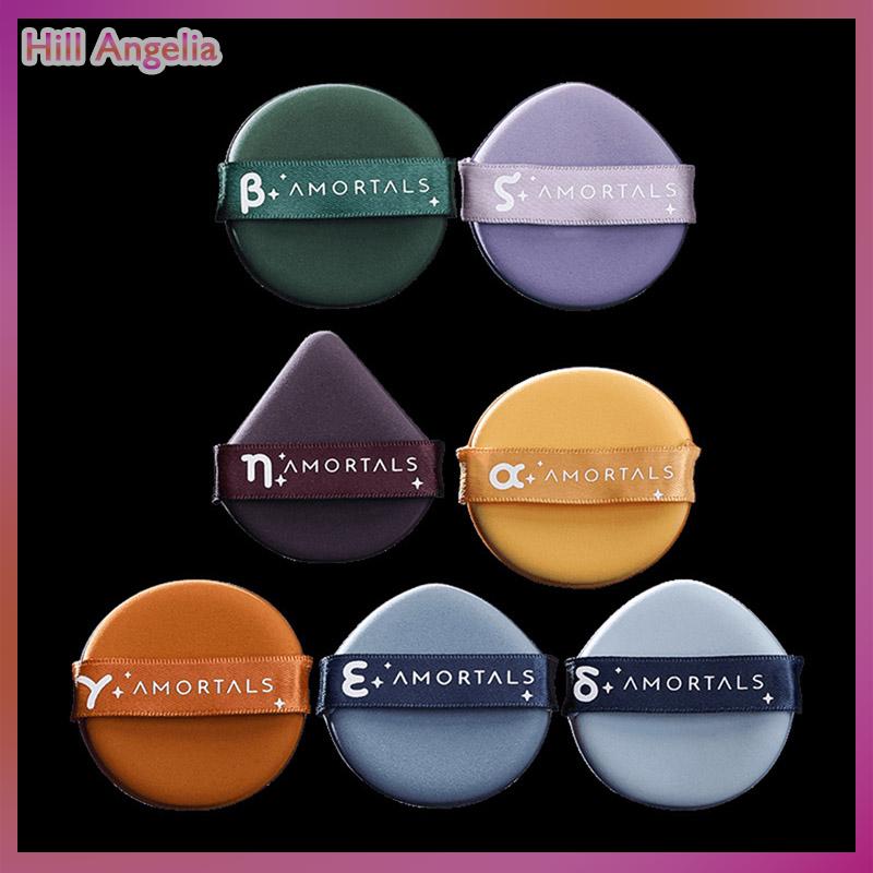 [Hill Angelia] Có thể giặt siêu mềm trang điểm blende mỹ phẩm Puff Set Cushion Foundation