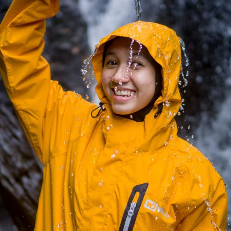 Raincat raincoat wild outdoor original waterproof Taslan balloon material Harga 65,620 rupiah*Gratis Ongkir