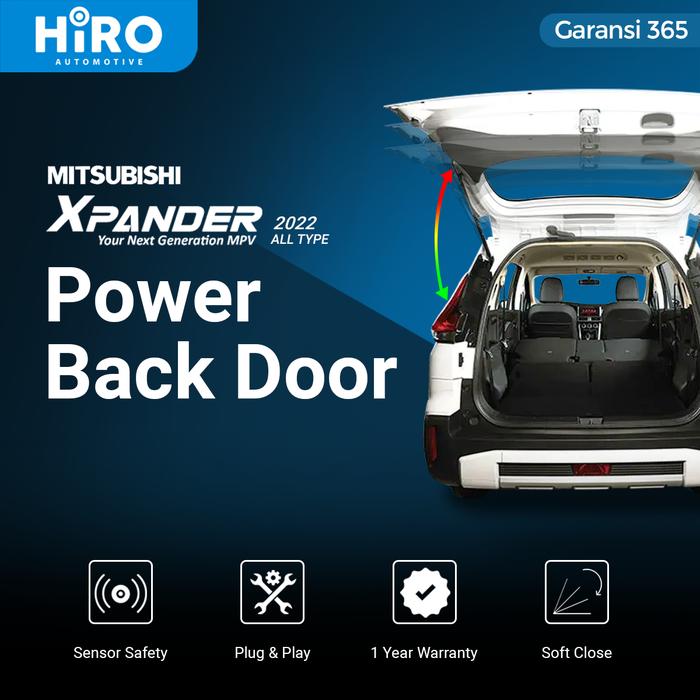 HIRO POWER BACK DOOR MITSUBISHI XPANDER 2022 - PREMIUM POWER BACK DOOR - LIONEL STORE Harga 12,270,000 rupiah*Gratis Ongkir