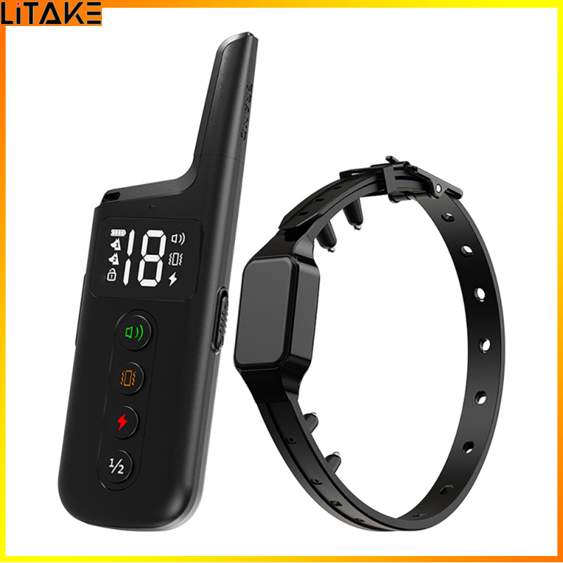 Litake Dog Training Collar Wrap-Around Shock Up To 300 Meters Control Distance W/3 Training Modes, Dog Anti-barking Collar ราคา 1,054 บาท*ส่งฟรี