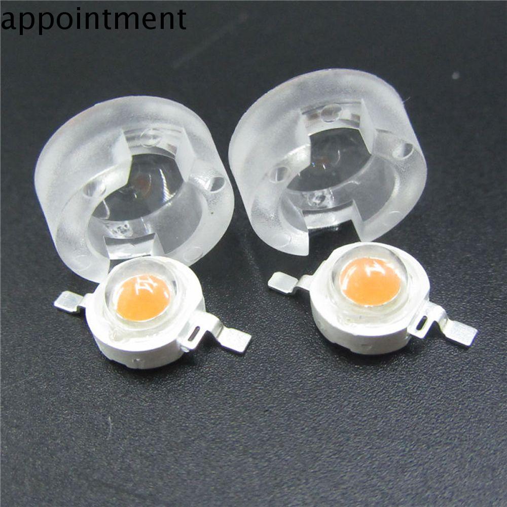 APPOINT LED PCB Ống kính quang học Ống kính 15 30 45 60 90 100 độ Ống kính chuẩn trực cho IR CCTV Ống kính acrylic lồi Ống kính 13mm Ống kính acrylic Ống kính LED Ống kính mini