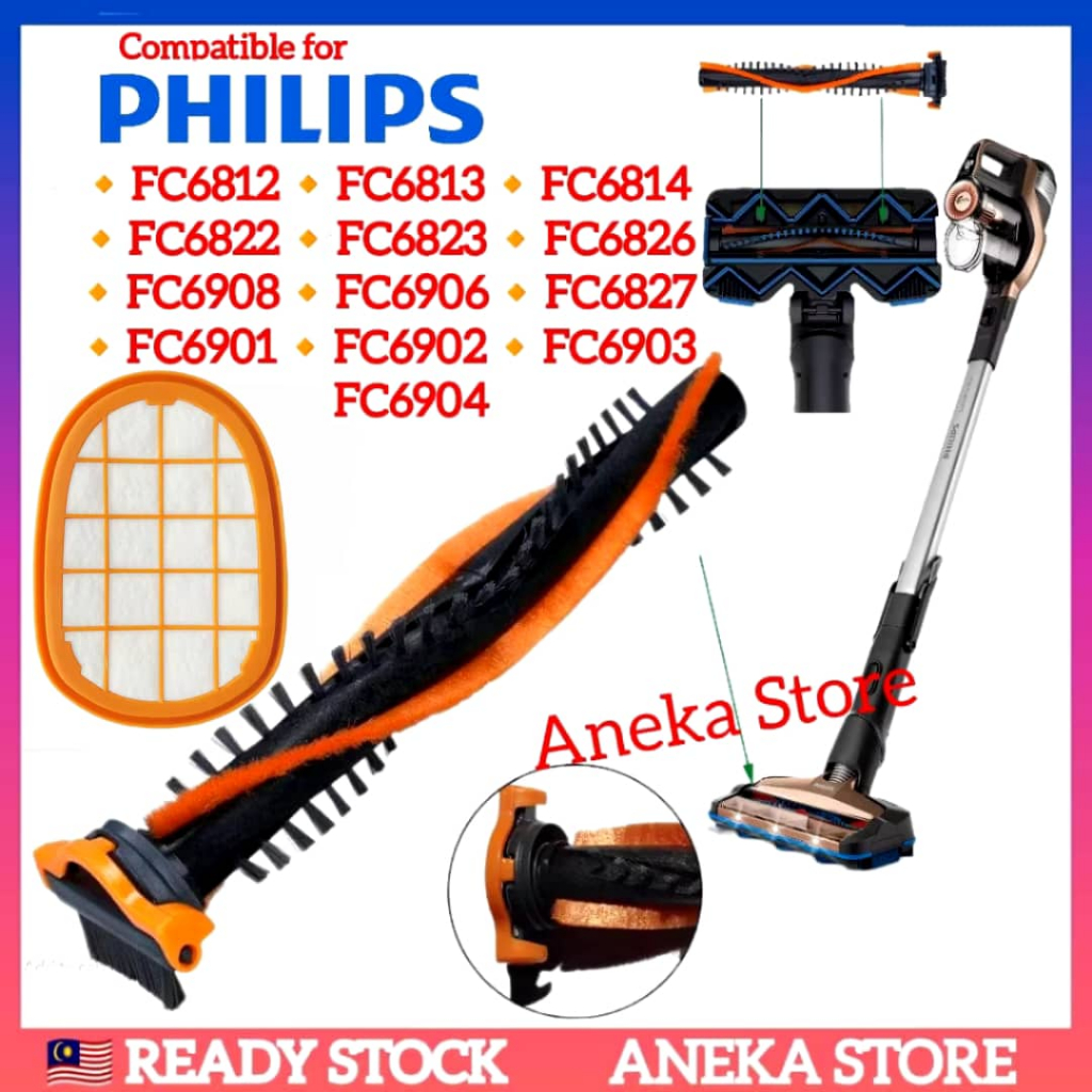 7 filters voor Philips Speedpro Max Aqua FC6812 FC6813 FC6822 FC6823