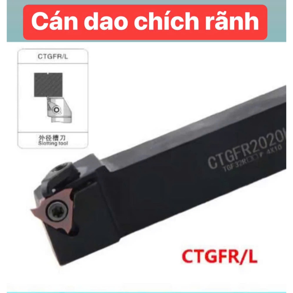 Cán dao chích rãnh 1,0mm đến 3,0mm