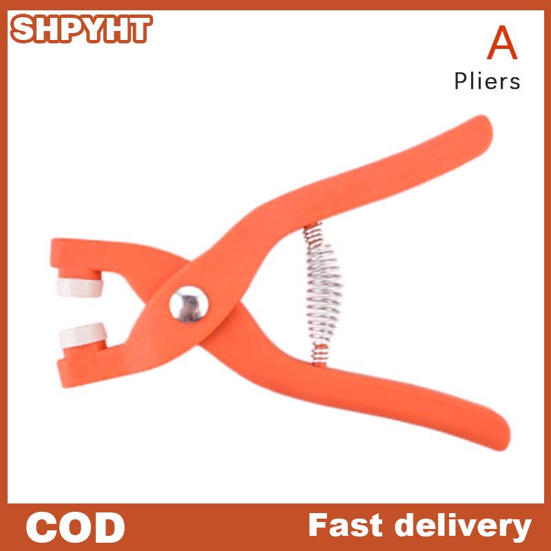 SHPYHT 50 100 cái Kìm công cụ kim loại may nút năm móng khóa kim loại Snap nút quần áo khâu miễn phí Fastener an toàn may công cụ