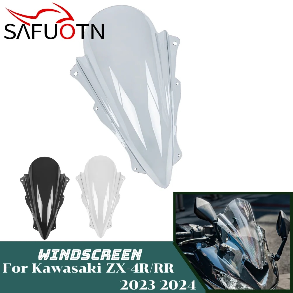 New Pc Wind Deflector For Kawasaki Ninja Zx-4Rr 2023-2024