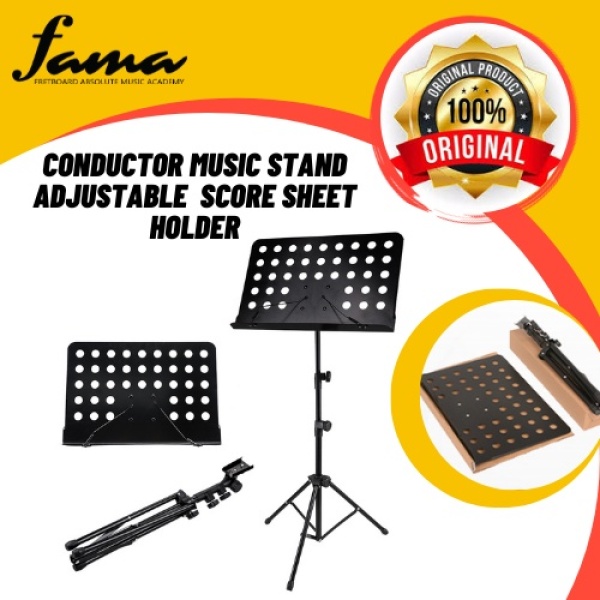 [FAMA]READY STOCK Conductor Music Stand Adjustable Score Sheet Holder Malaysia