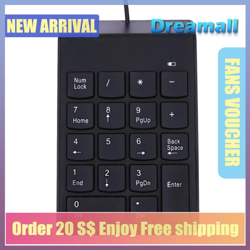 {Hot Sale Festival}Dreamall USB Mini 18-keys Num Pad Numeric Keyboard Note Singapore