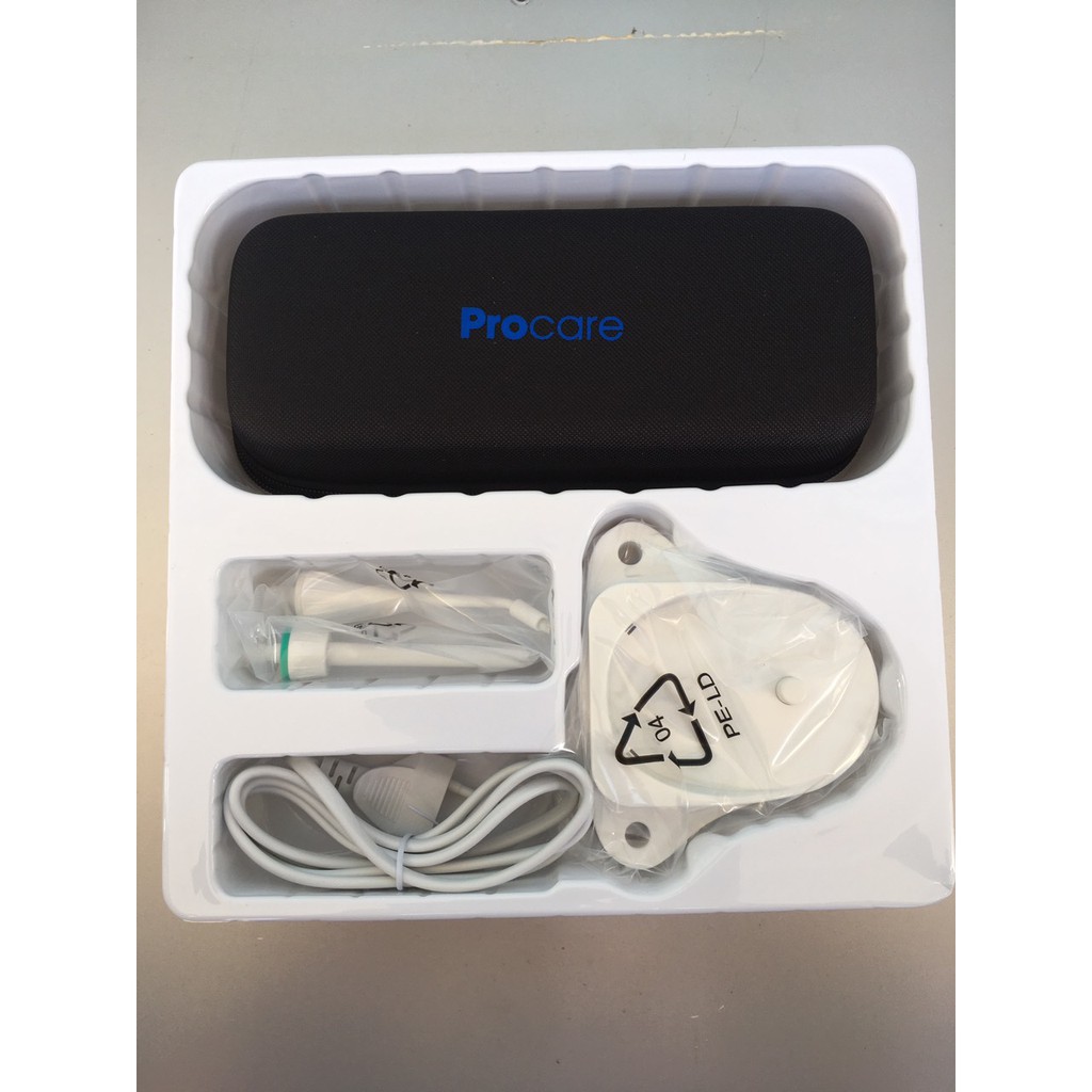 [Chính Hãng Procare A6] Phụ kiện máy tăm nước du lịch chính hãng Procare A6 - Đế sạc, đầu tăm, bình nước, hộp đựng,...