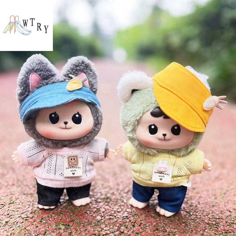 WTRY Dòng Hug Bao Ao Bộ đồ búp bê Bao Ao Ong Cá Mập Quần áo búp bê vải lông 17cm Thời trang Bộ sưu tập Quần áo búp bê thủ công Búp bê Bao AO 17cm