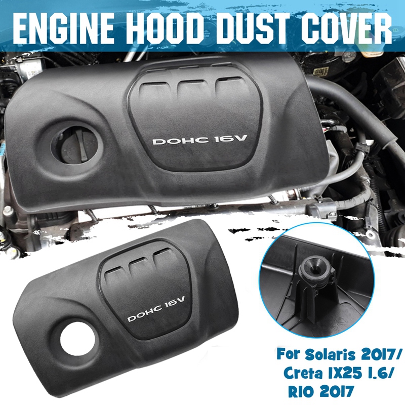 Car Front Engine Hood Dust Cover Cap 29240-2B920 for Hyundai Solaris Creta IX25 1.6 for Kia RIO 2017 for Sonata Tucson