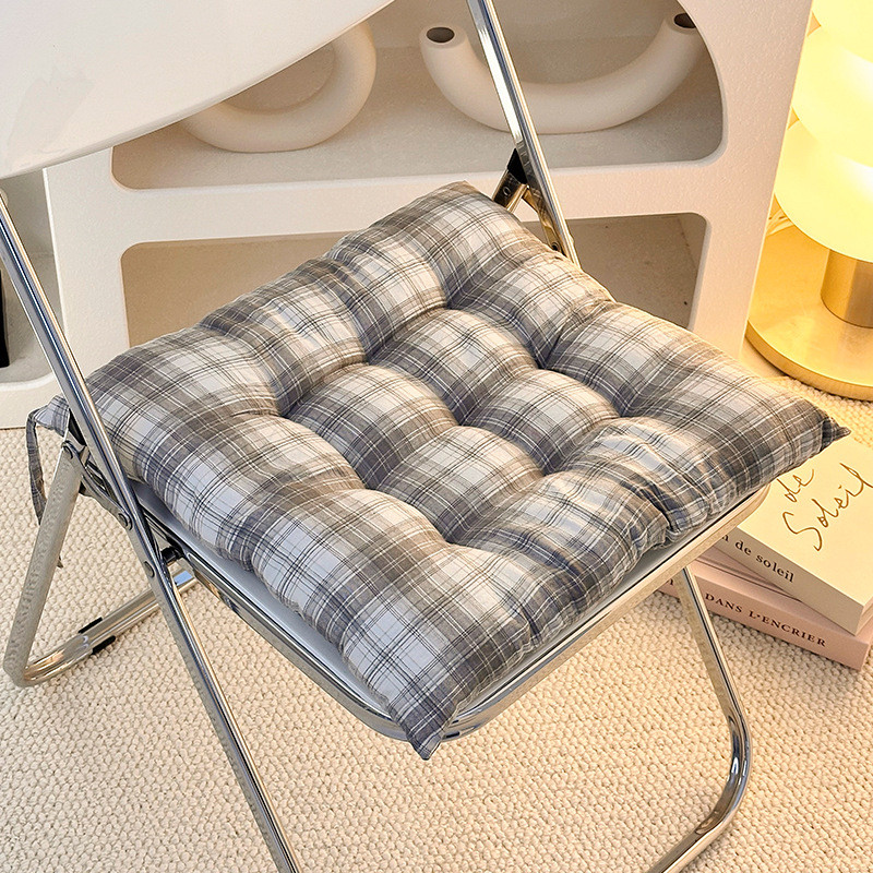 Termaya Chair Seat Cushion Thick Padded Square Chair Pad Breathable Soft Anti Slip Removable Cover Rumah Office Study