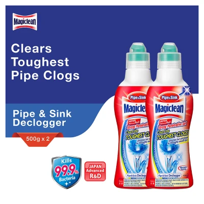 Magiclean Pipe Declogger 500g (Set of 2)