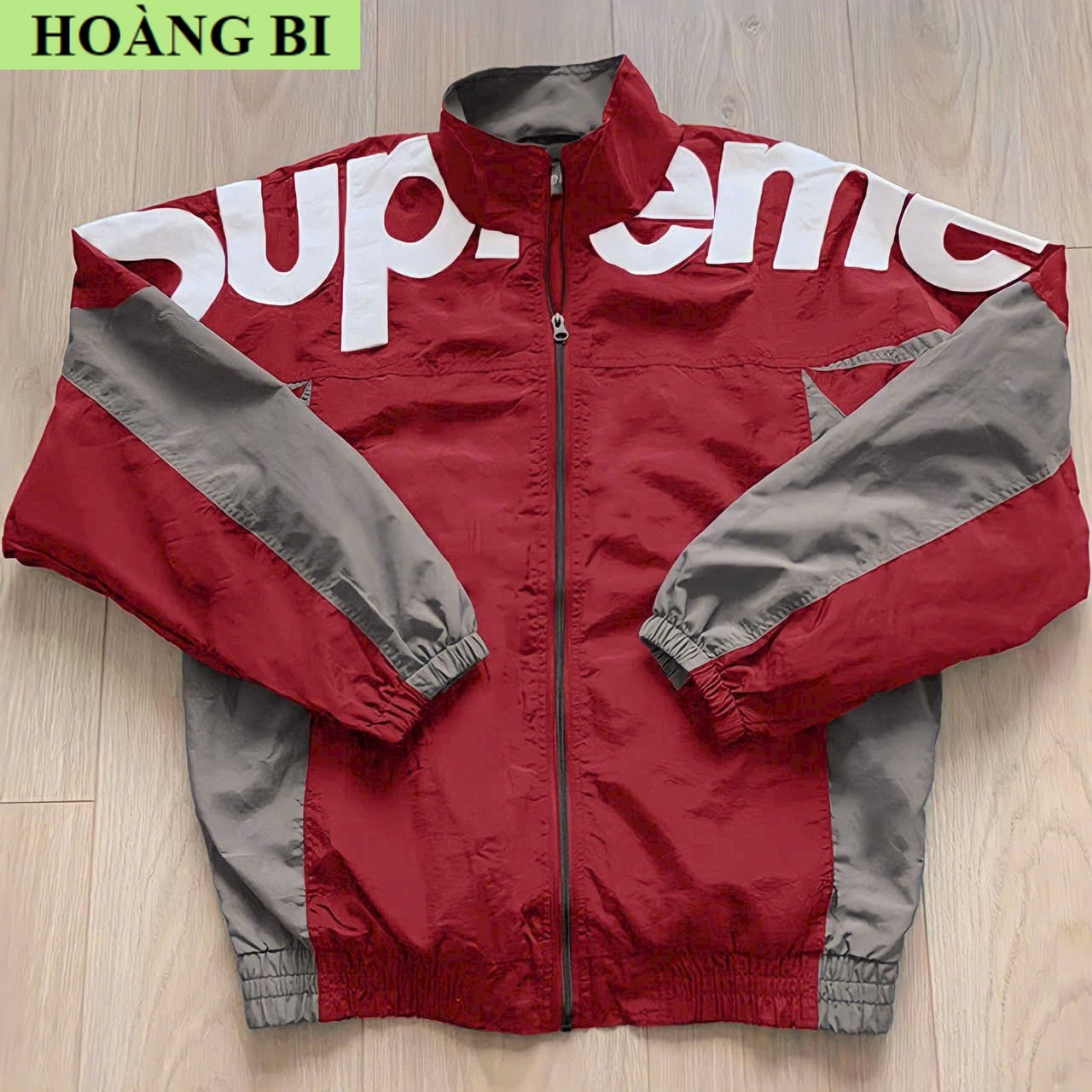 [FREESHIP] Áo Khoác Dù Nam Nữ In Nổi Chữ SUPREME Nổi Đẹp Form Rộng Chất Vải Thoáng Mát Có Bo Chun Xịn HIện Cá Tính Hàng Hot Trend HOÀNG BI FASHION