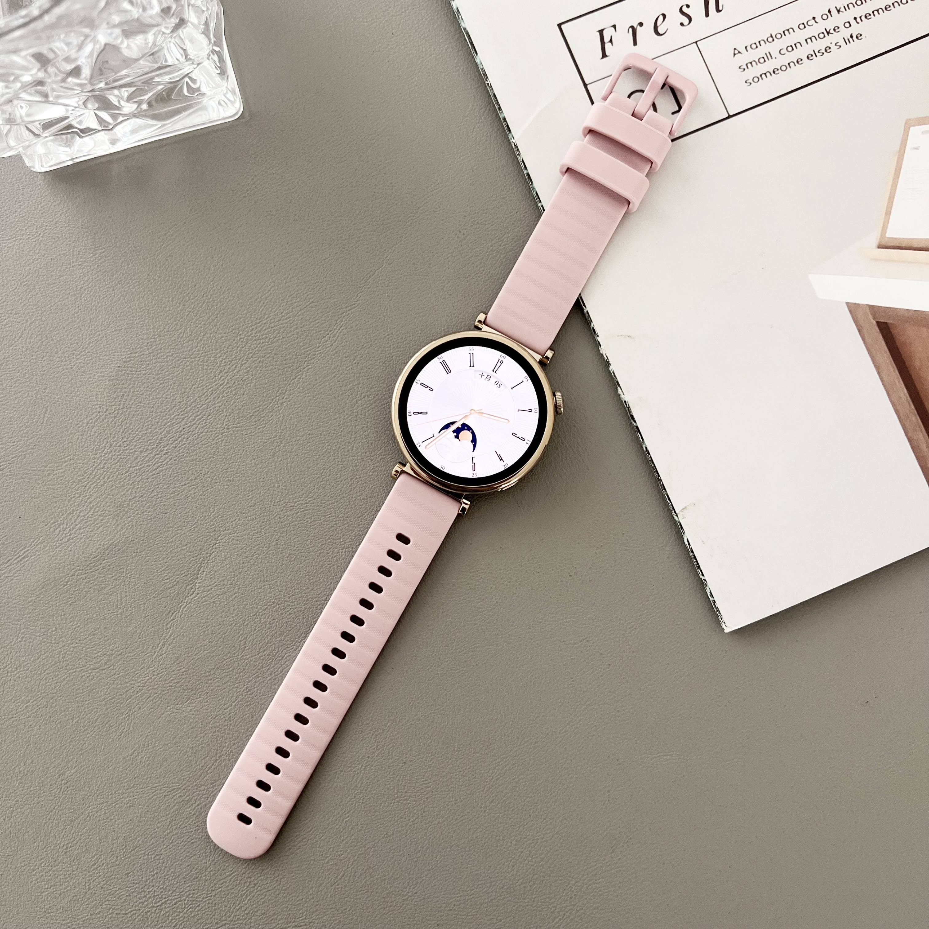 Dây đeo silicon đồng hồ For huawei watch GT 4 41mm Dây đeo đồng hồ nam nữ thể thao chống nước đồng h