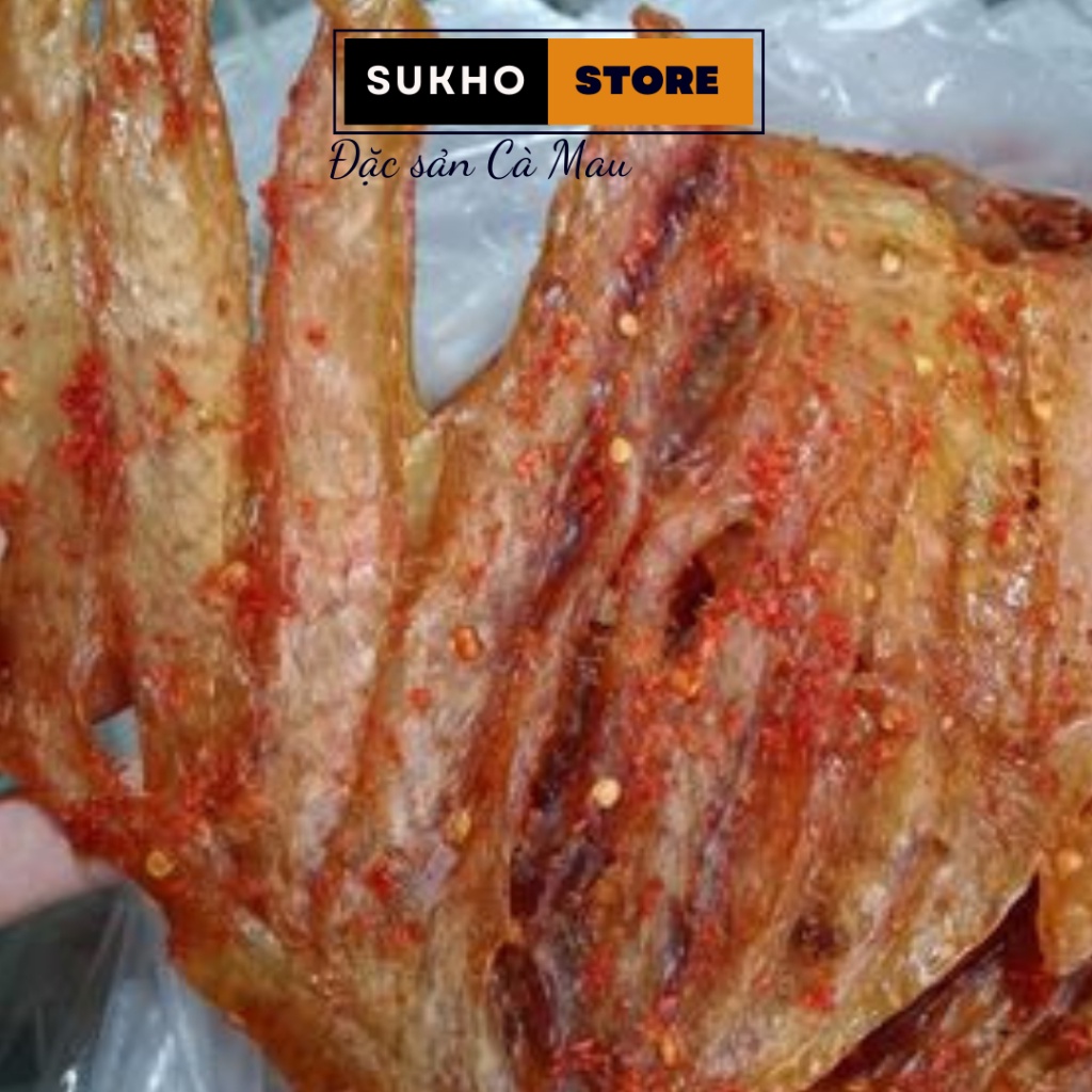 Khô cá mối, cá mối tẩm đường ớt thơm ngon vị vừa ăn hút chân không 500g - Sukho Store