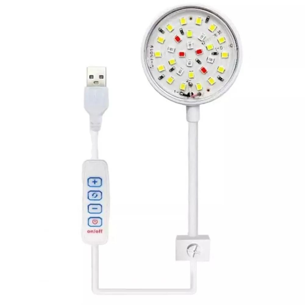 TINEMIN Led 5/7W Đèn kẹp bể cá USB Mini Đèn cây thủy sinh  Xoay 360 độ Đèn bể cá - 5