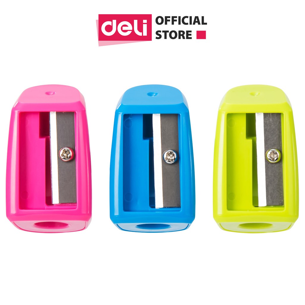 Gọt chì mini deli - màu ngẫu nhiên - e0520 new