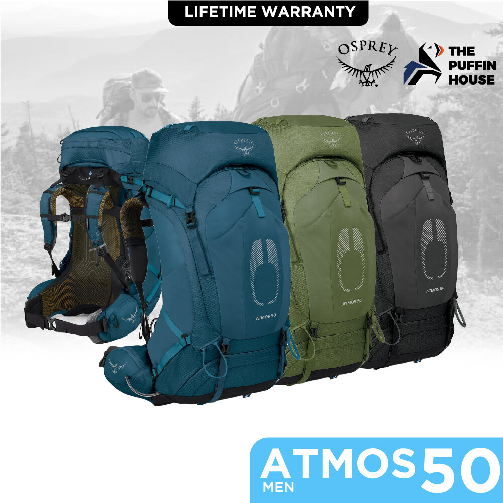 Osprey Atmos AG 50 Men's Backpacking (2022) ราคา 13,020 บาท*ส่งฟรี